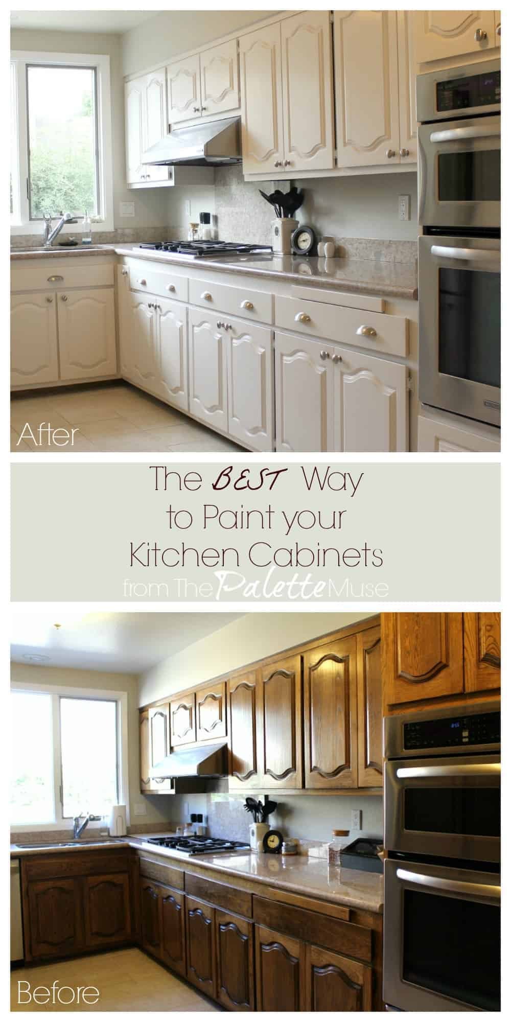 Best Way to Paint Kitchen Cabinets