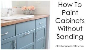 Can Kitchen Cabinets Be Painted Without Sanding