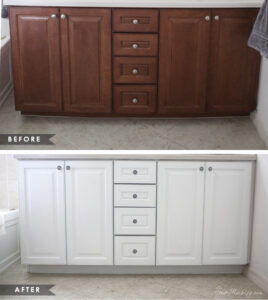 Can You Paint Kitchen Cabinets Without Removing Them