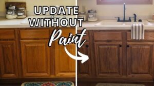 Can You Restain Kitchen Cabinets