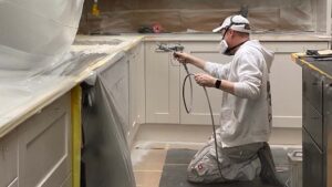 Can You Spray Kitchen Cabinets