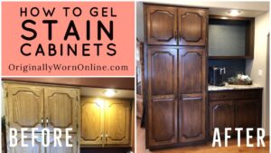 Can You Stain Kitchen Cabinets
