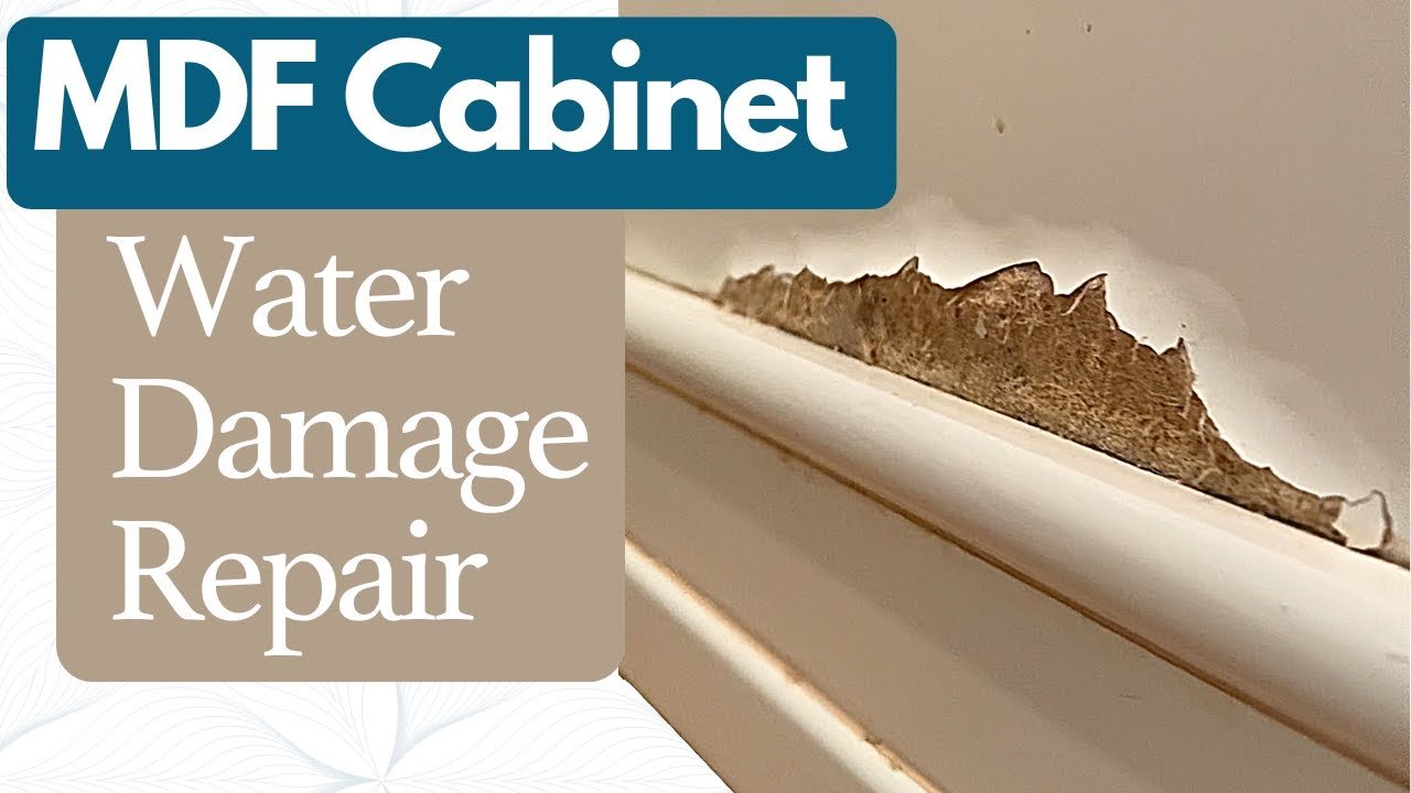 How to Fix Kitchen Cabinets With Water Damage