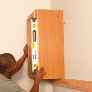 How to Put Kitchen Cabinets on the Wall