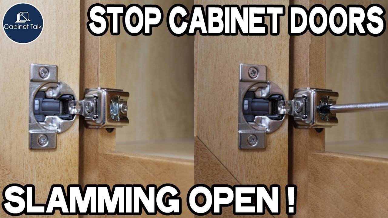 How to Stop Kitchen Cabinets from Slamming