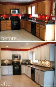 Update Kitchen Cabinets on a Budget