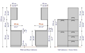 What is the Height of Kitchen Cabinets
